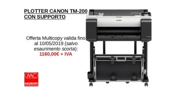 Offerta plotter Canon Tm-200